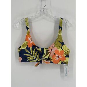 Beach Betty by Miracle Brands Women's Slimming Control Tie-Front Bikini Top-XL B